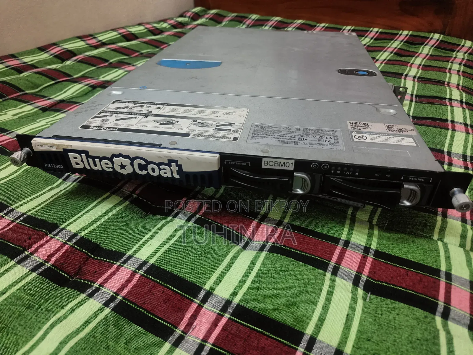 2 Units Device Coat ProxySG PS12000 L500M Cisco ASA 5515-X Adaptive Security