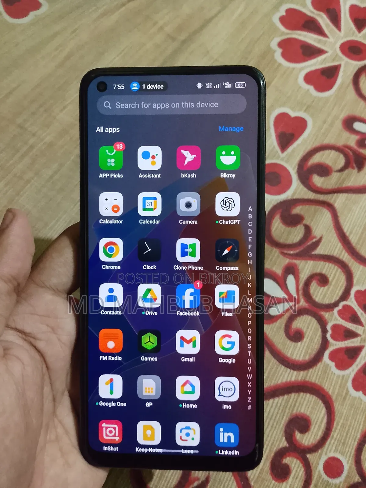 Oppo F21 Pro 128 GB Black