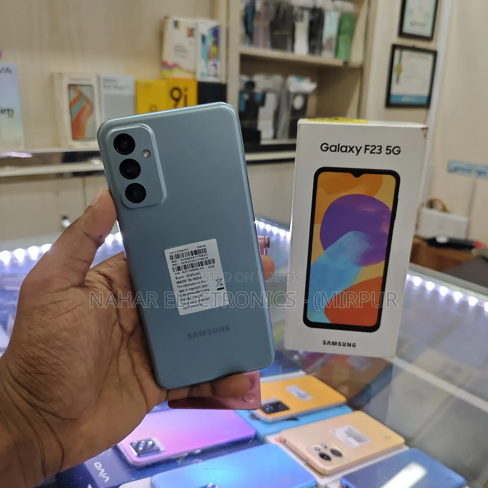 Samsung Galaxy F23 128 GB Blue