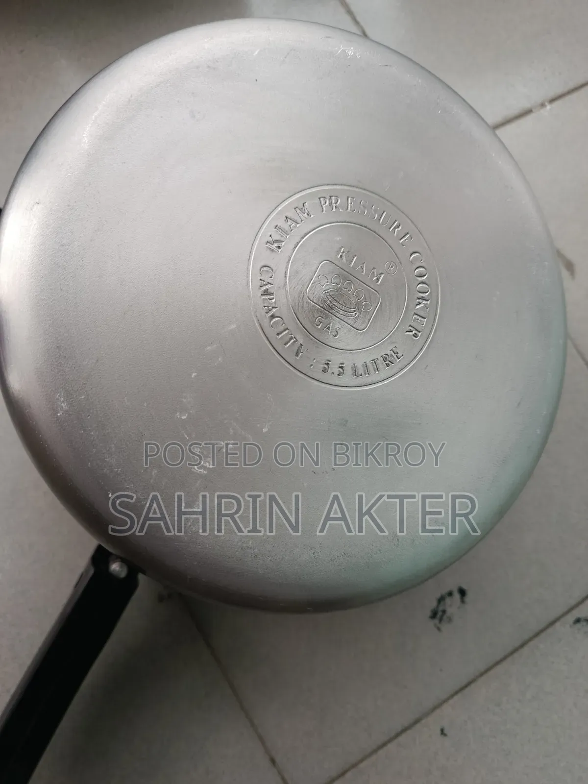 Kiam 5.5ltr Pressure Cooker for Sale