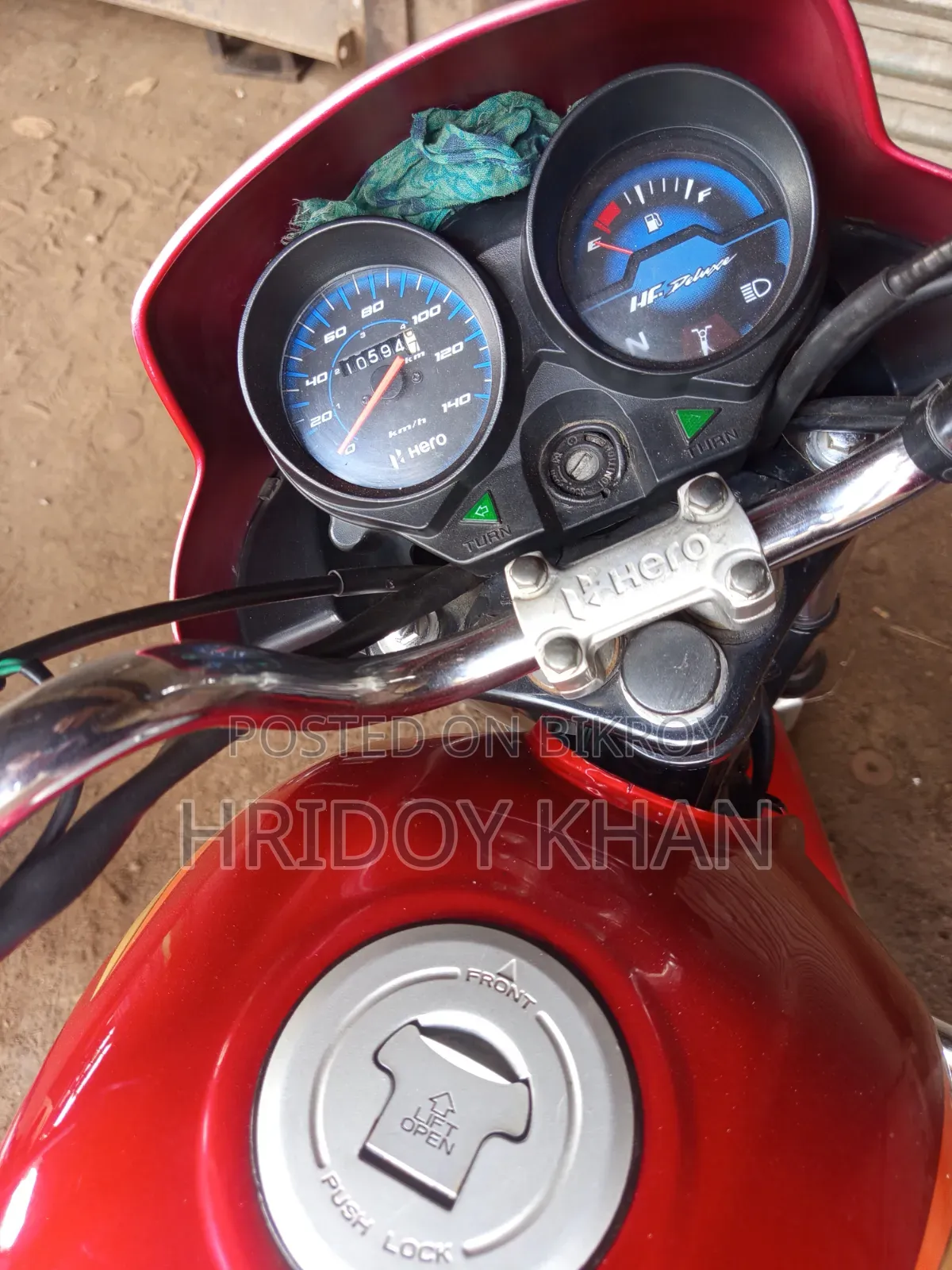 Hero HF Deluxe 2019 Red