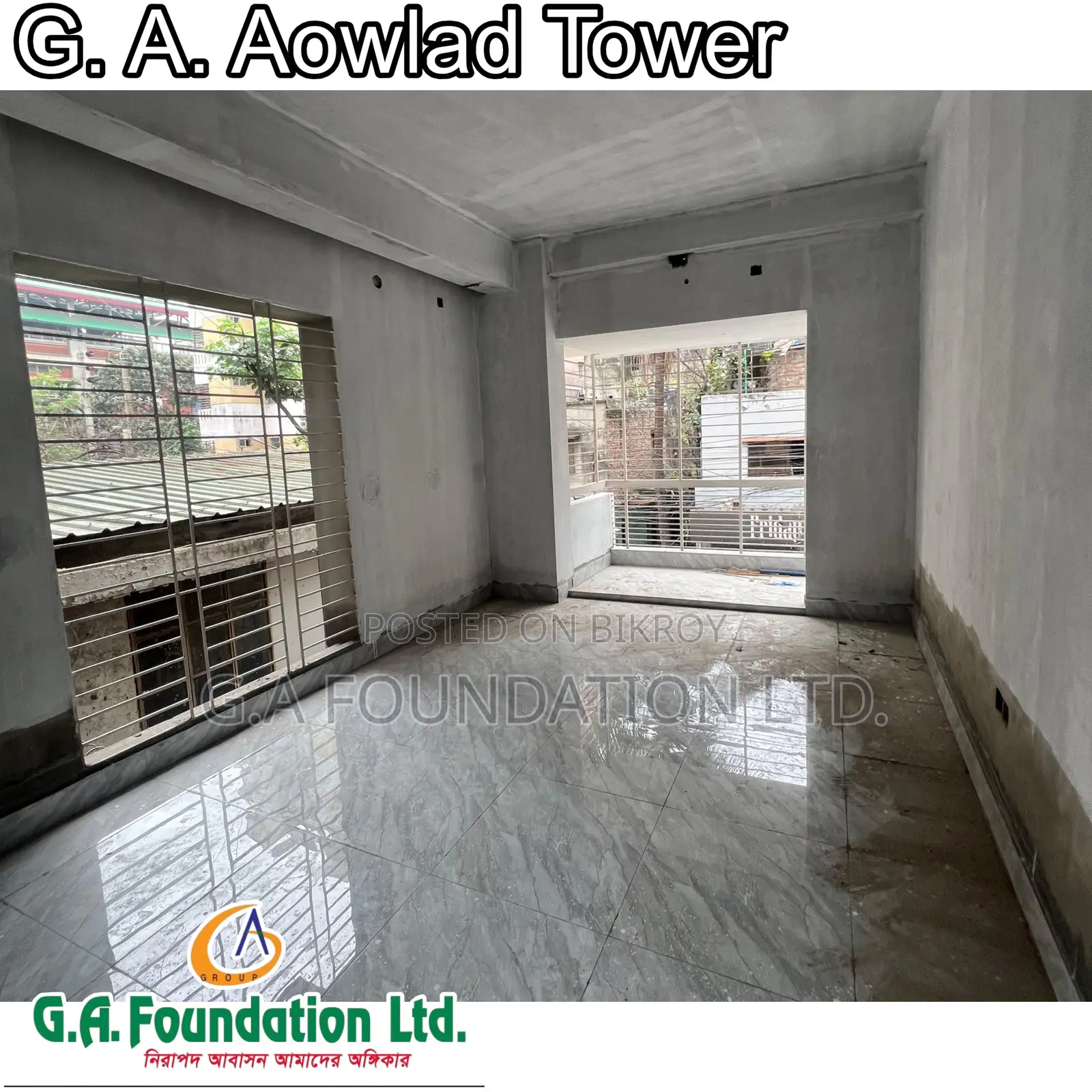3bdrm Apartment in G. A. Aowlad Tower, Mirpur for Sale