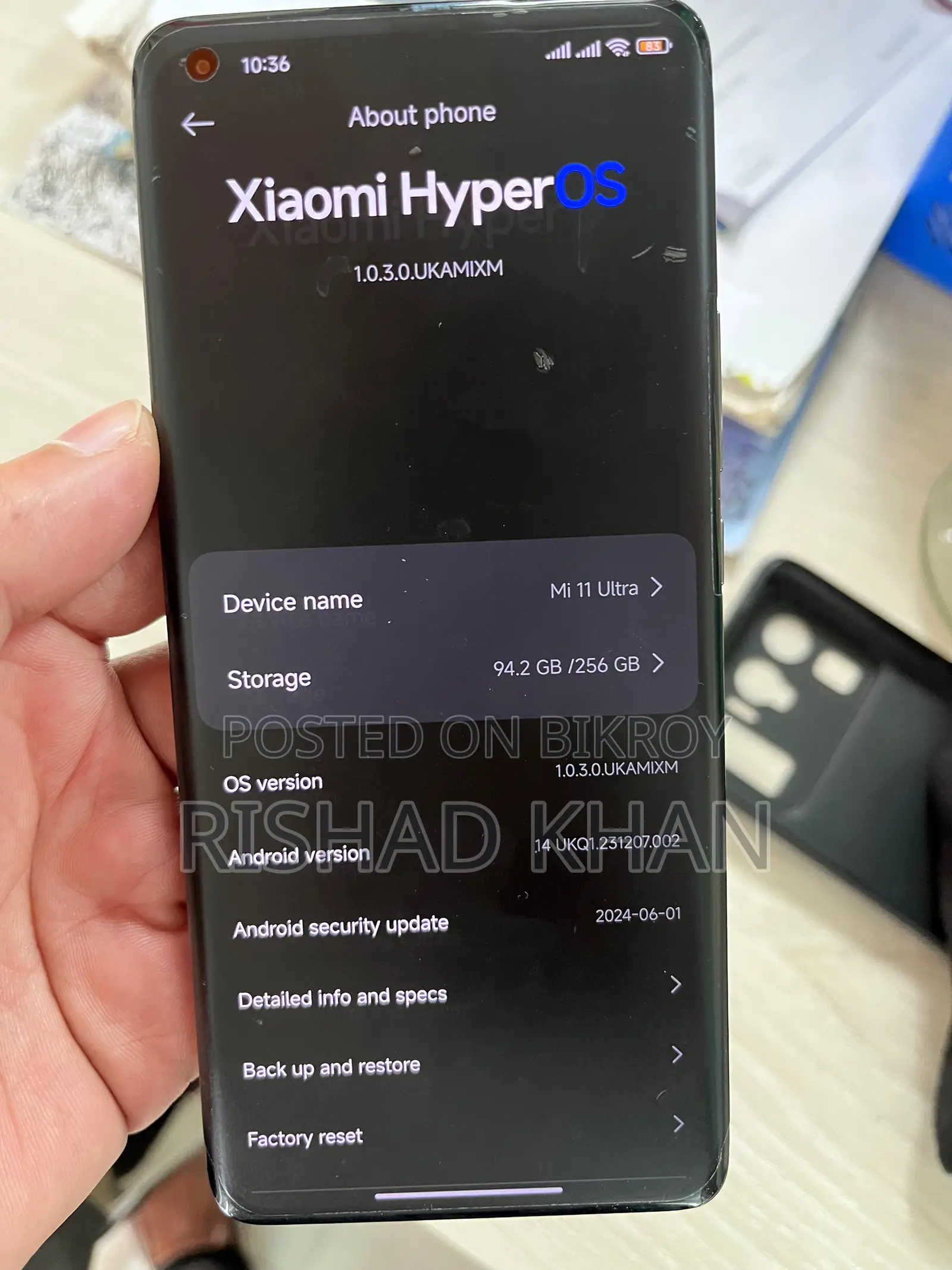 Xiaomi Mi 11 Ultra 256 GB Black