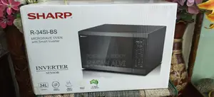 Sharp Solo Inverter Microwave Oven R-395e (Bs) | 34 Liter - Black