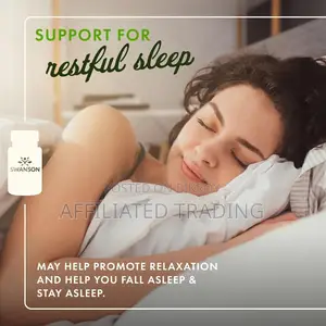 Swanson Sleep Essentials Includes Gaba Melatonin -60 Caps -Made in Usa