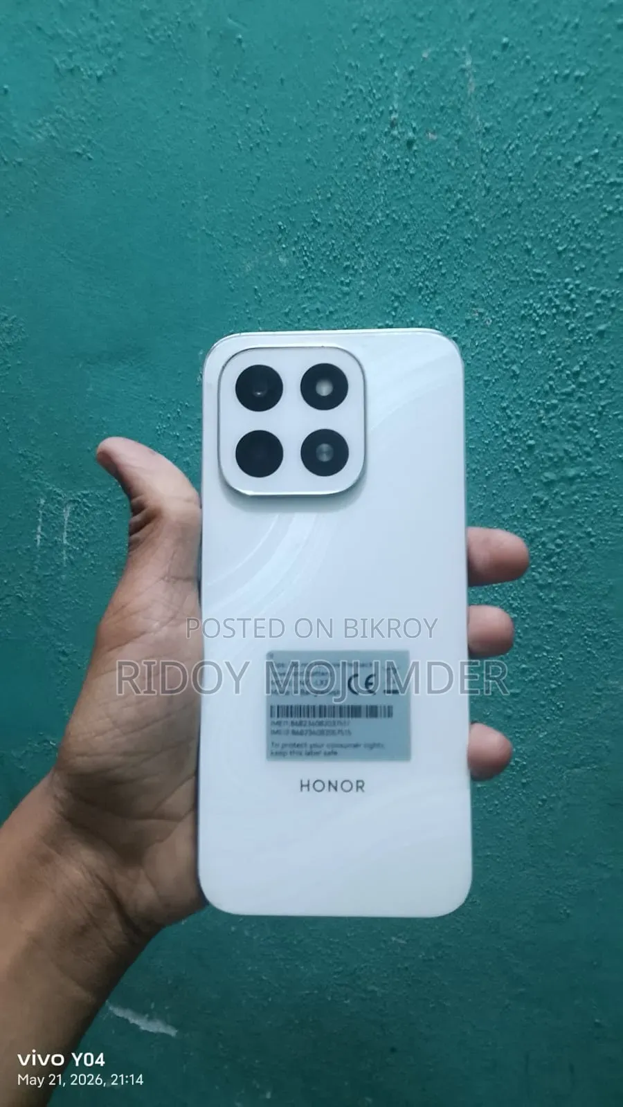 New Honor 9 128 GB White