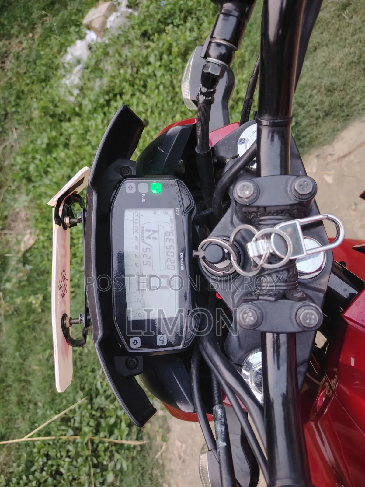 Suzuki Gixxer Monotone 2023 Red