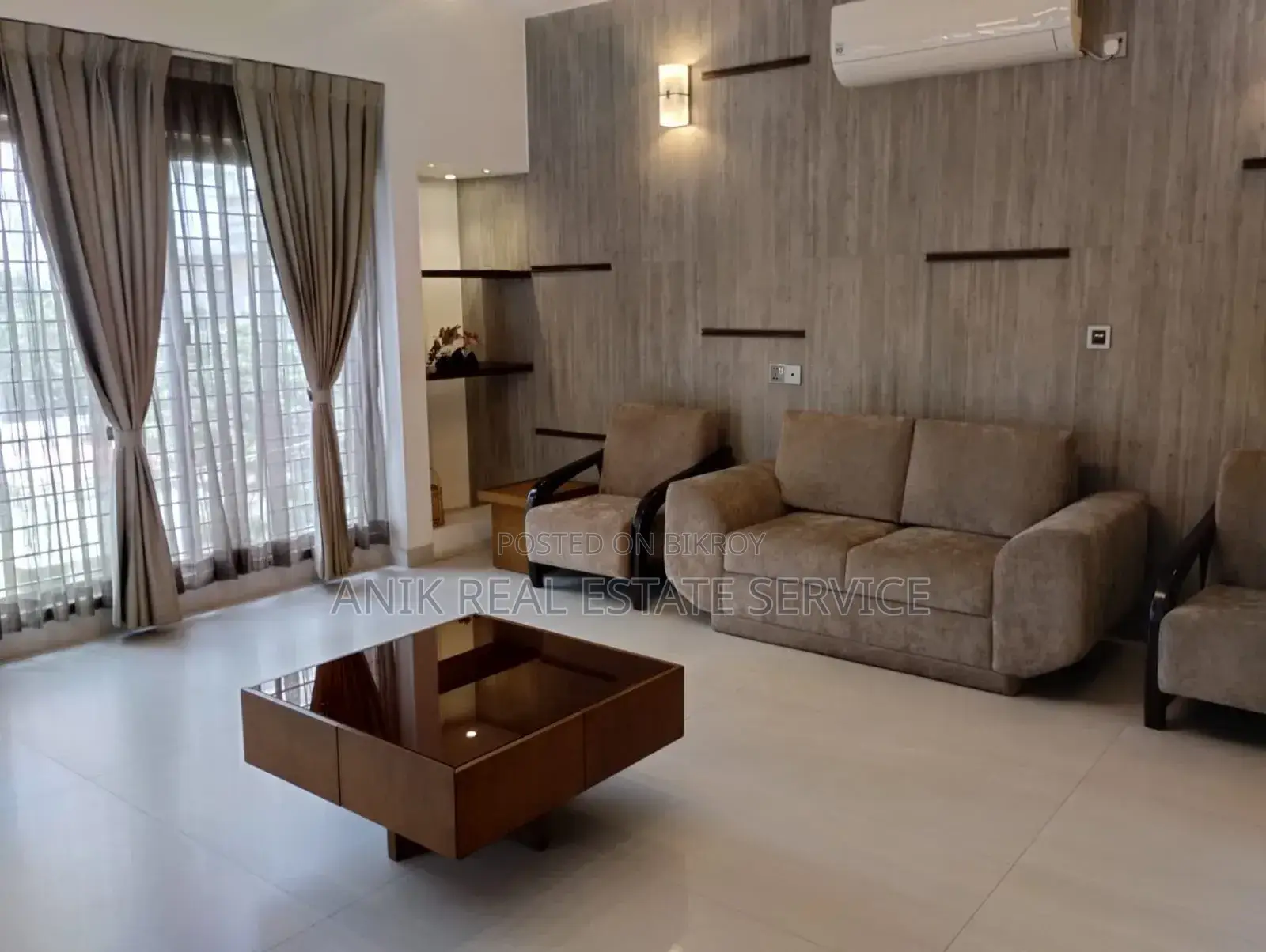 Furnished 3-bedroom Apartment in Anik, Baridhara for Rent