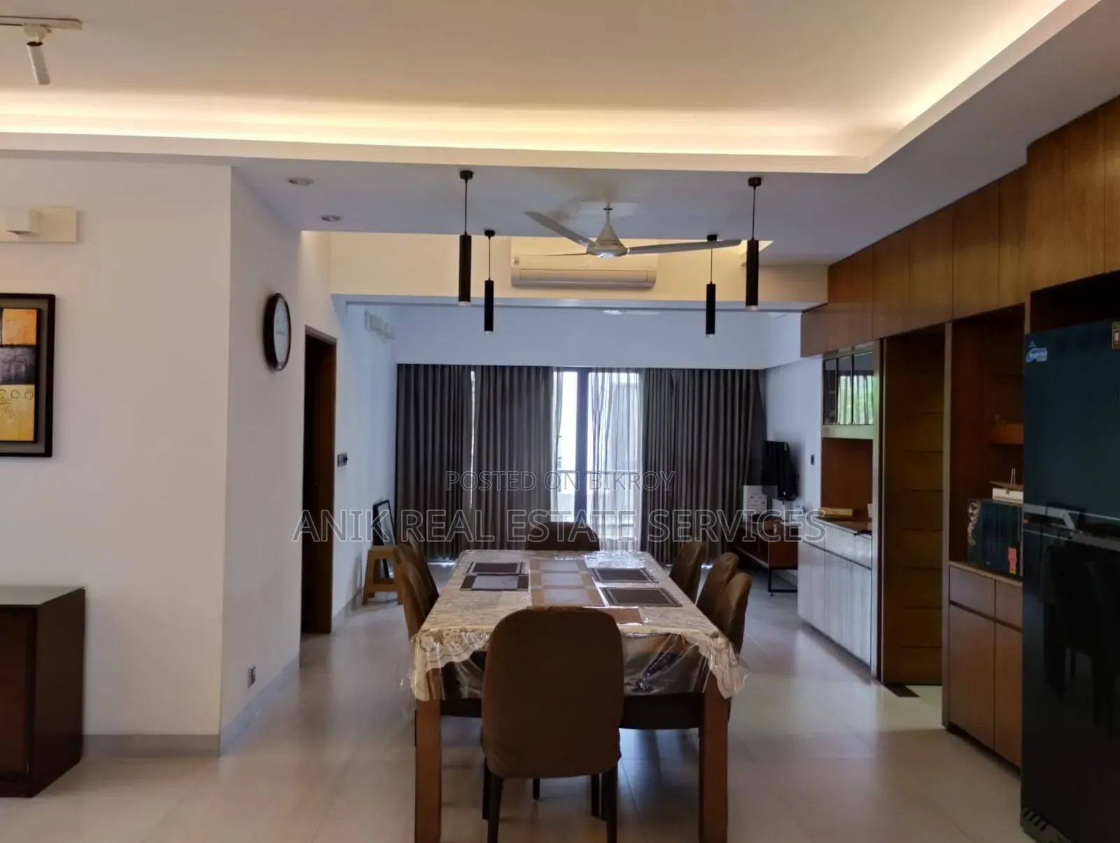 Furnished 3-bedroom Apartment in Anik, Baridhara for Rent