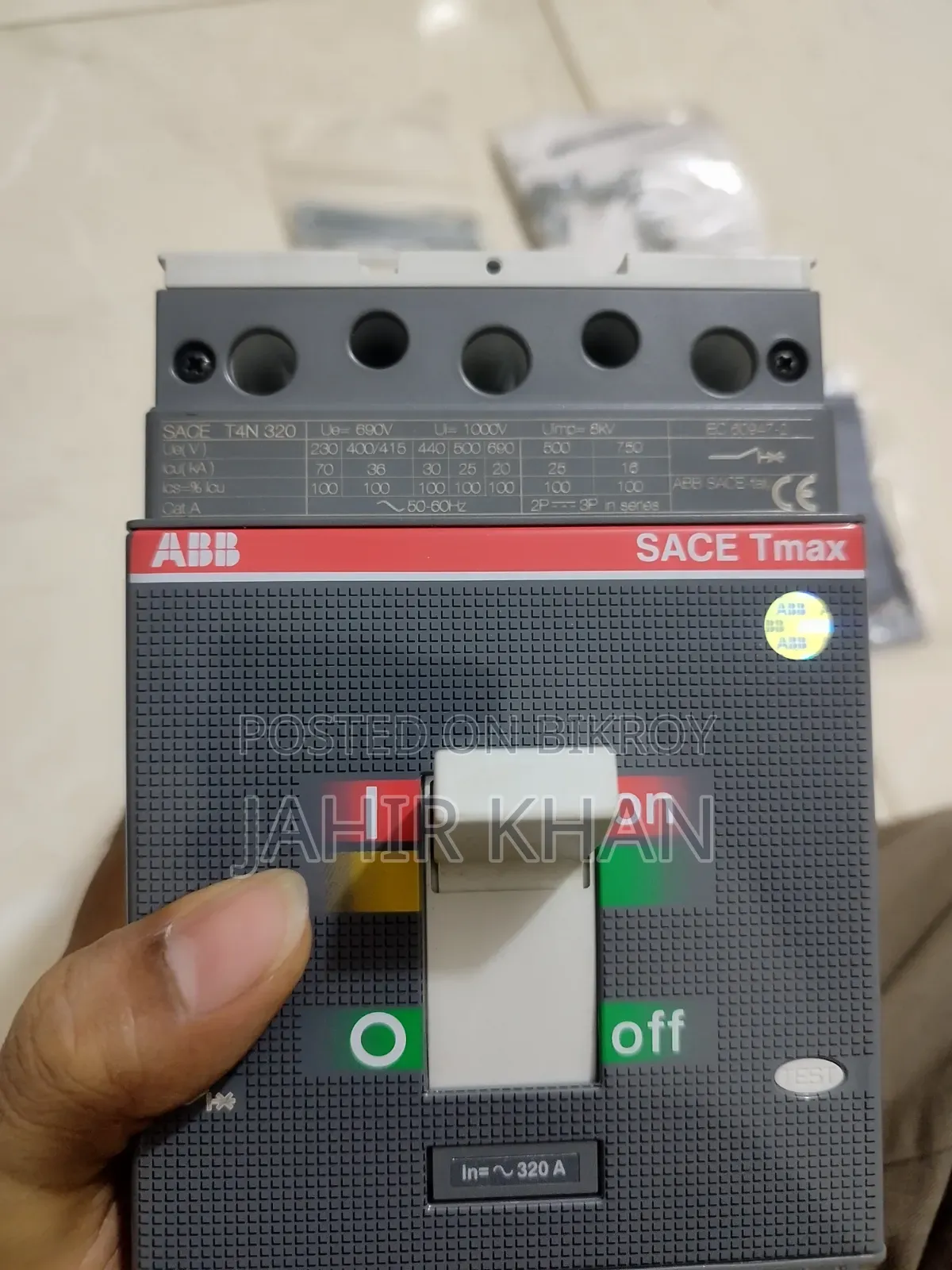 Abb Circuit Breaker 320a