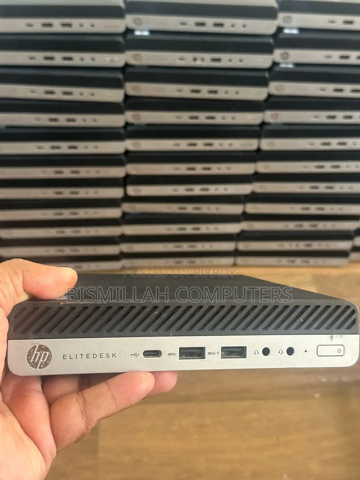 Desktop Computer HP EliteDesk 800 G3 8GB Intel Core I5 SSD 256GB