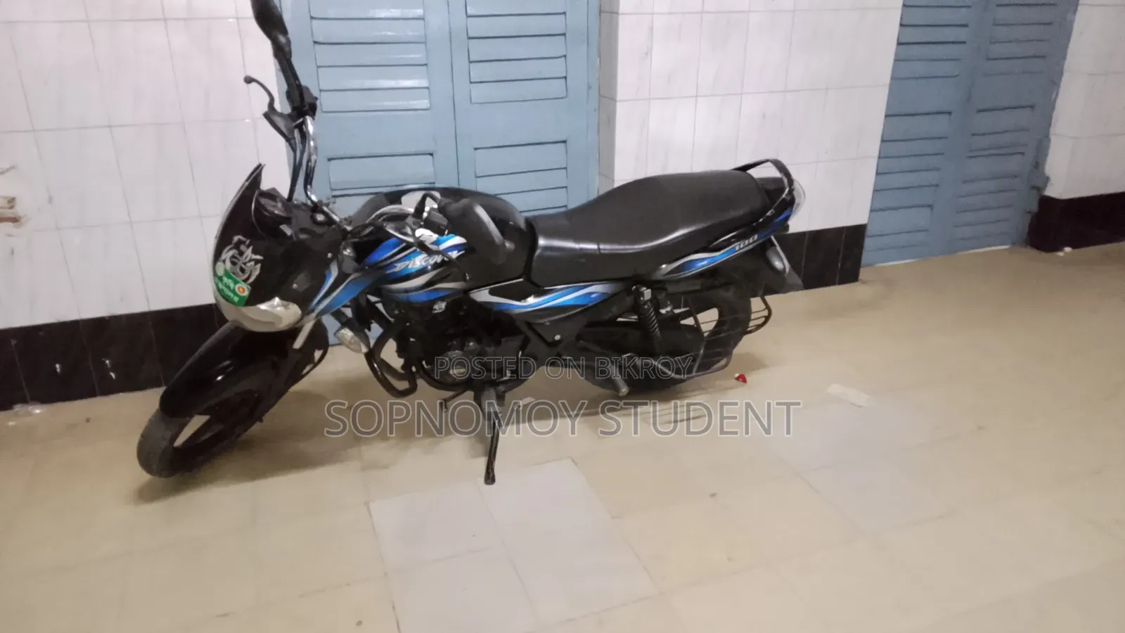 Bajaj Discover 100 2014 Black