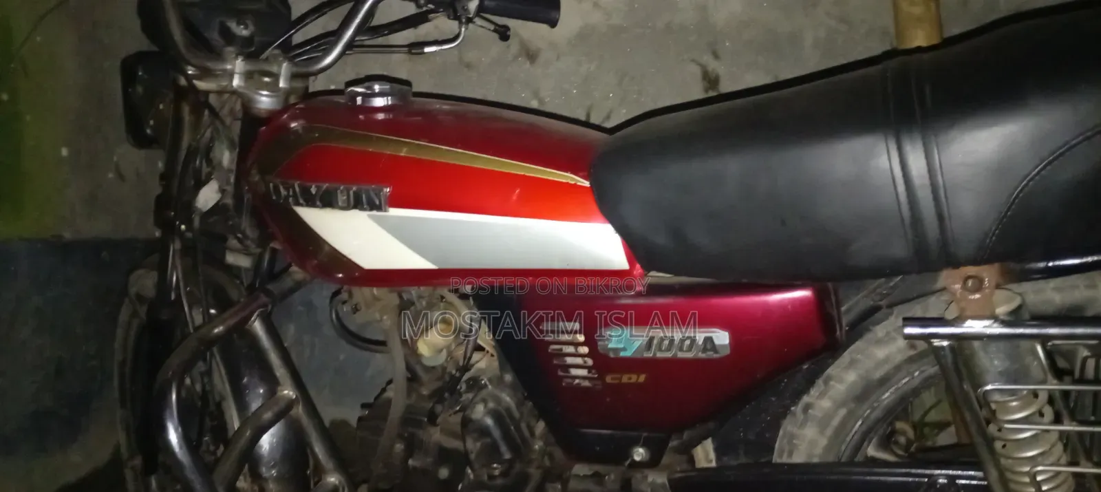 Dayun DY100-A 2019 Red
