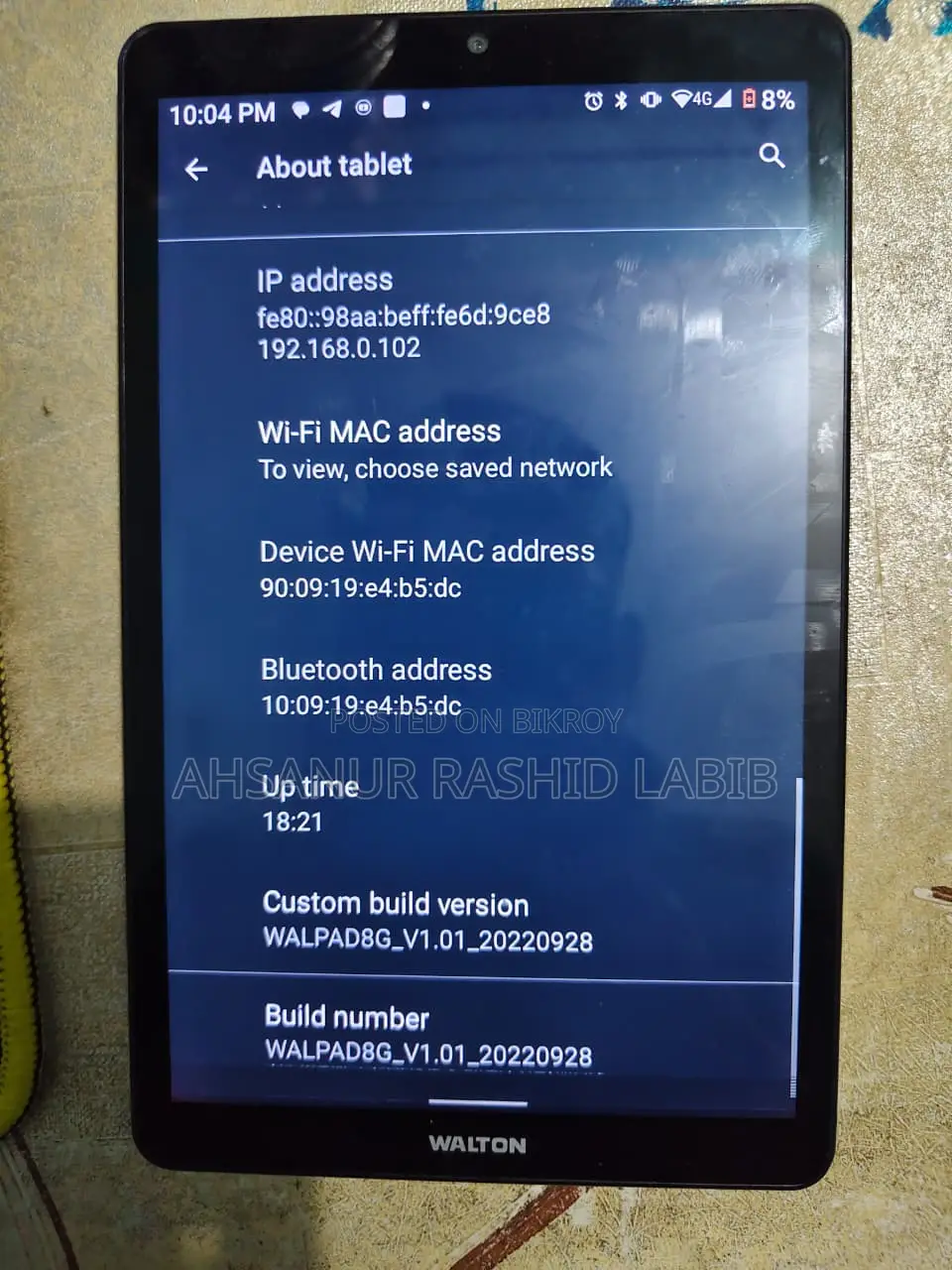 Tablet 64 GB Silver