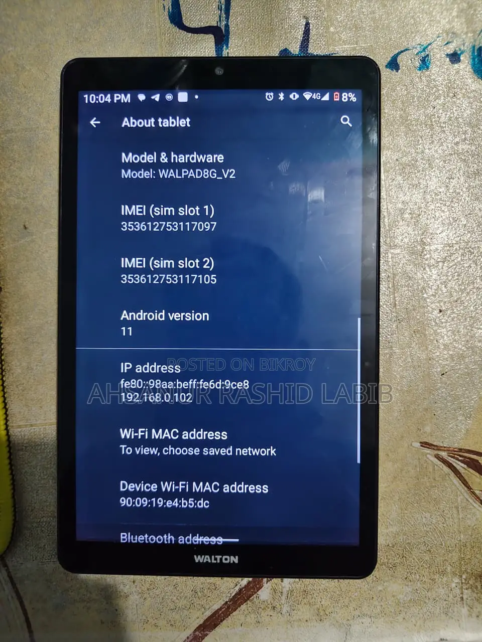 Tablet 64 GB Silver