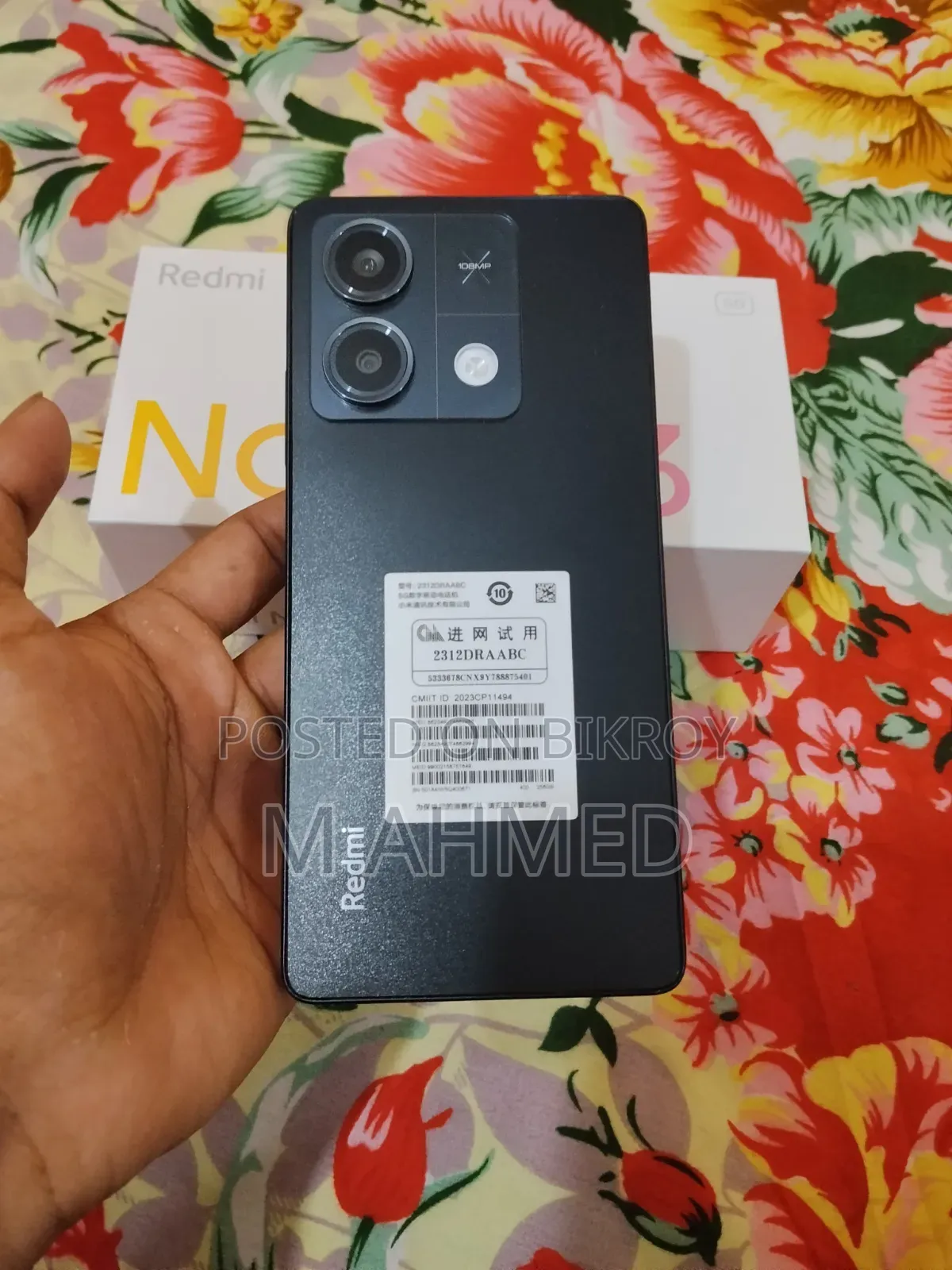 New Xiaomi Redmi Note 13 256 GB Black