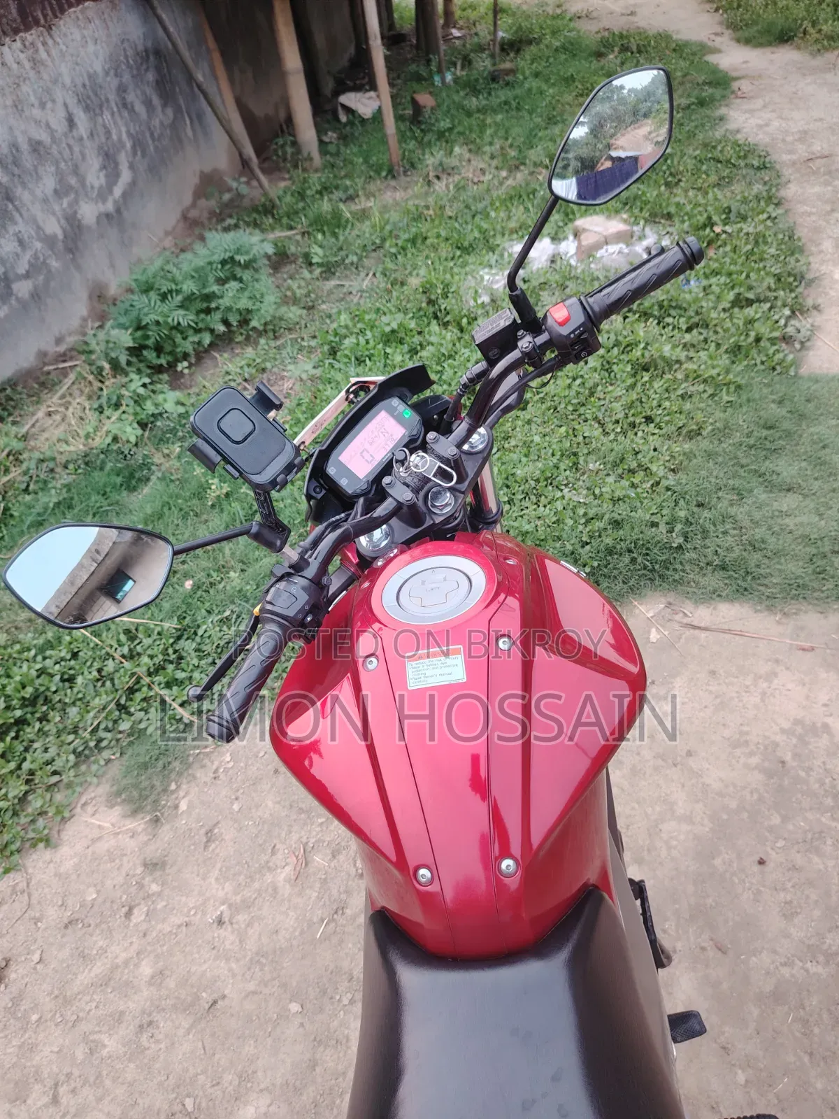 Suzuki Gixxer Monotone 2023 Red
