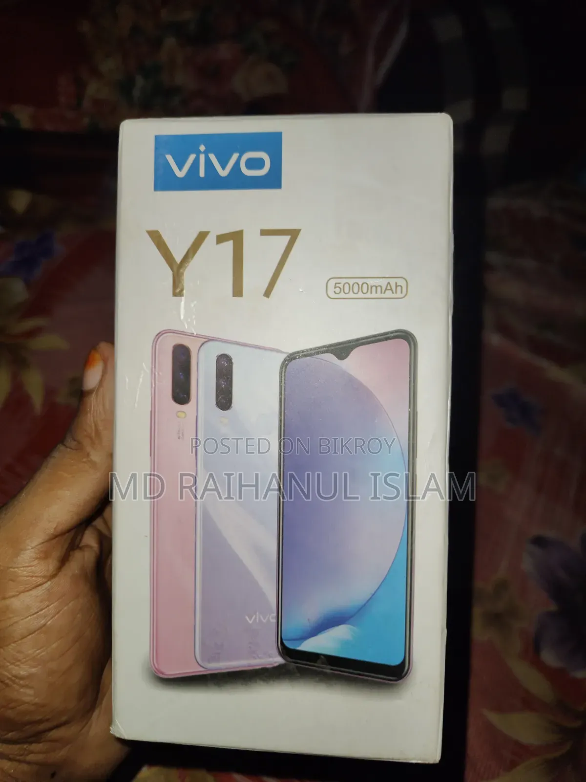 Vivo Y17 256 GB Gray
