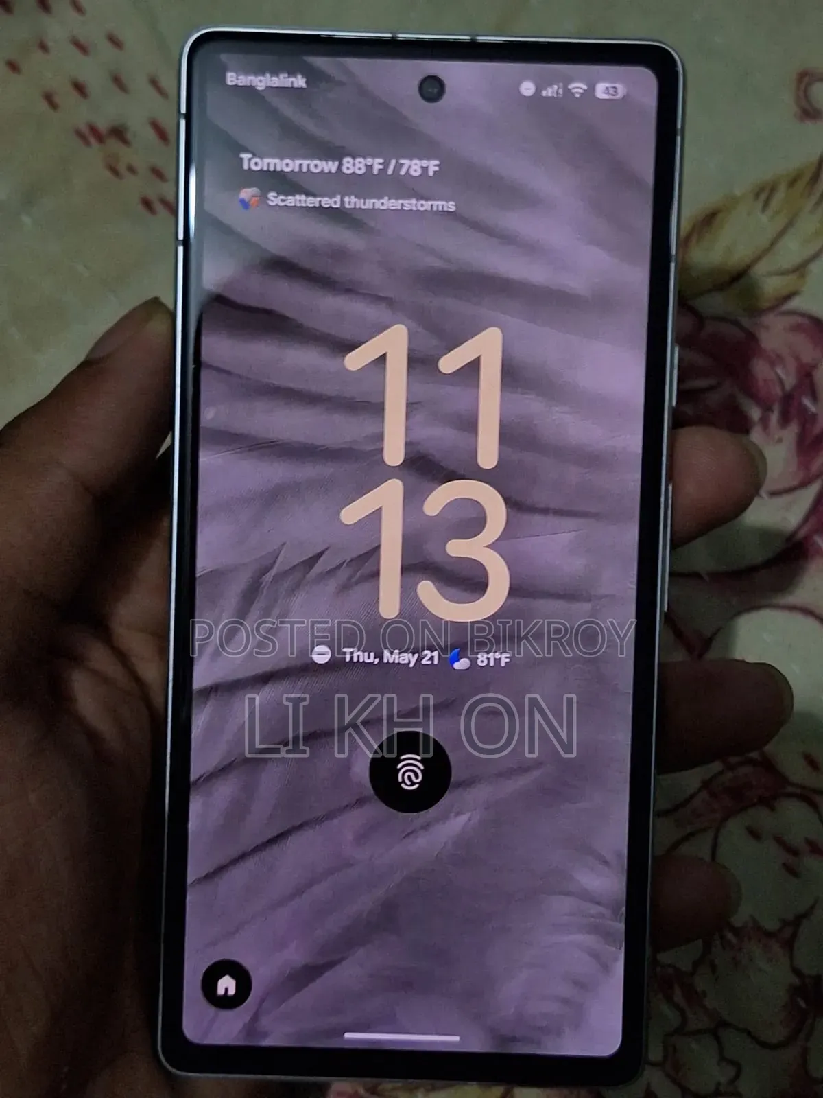 Google Pixel 7a 128 GB White