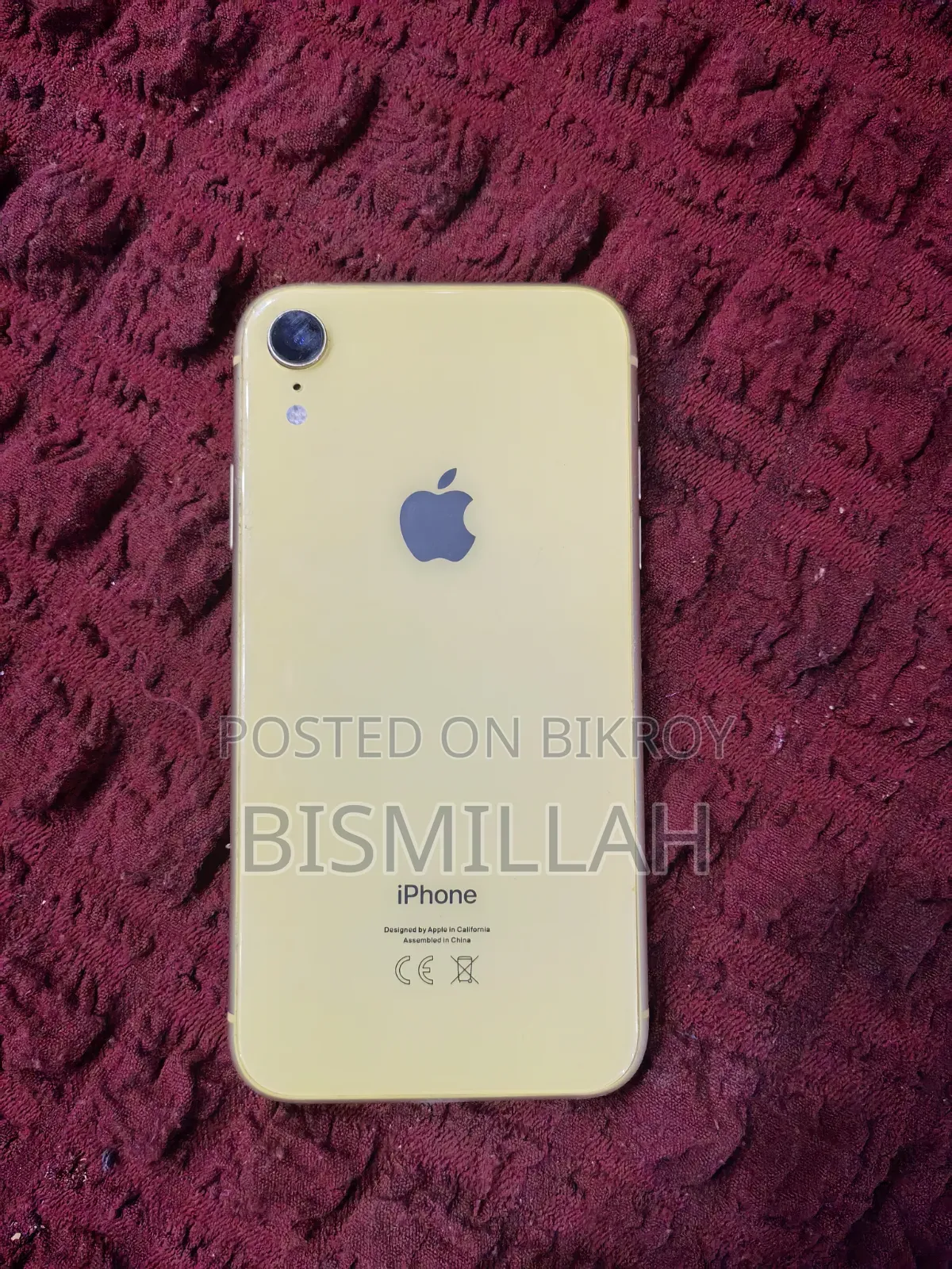 Apple iPhone XR 64 GB Yellow