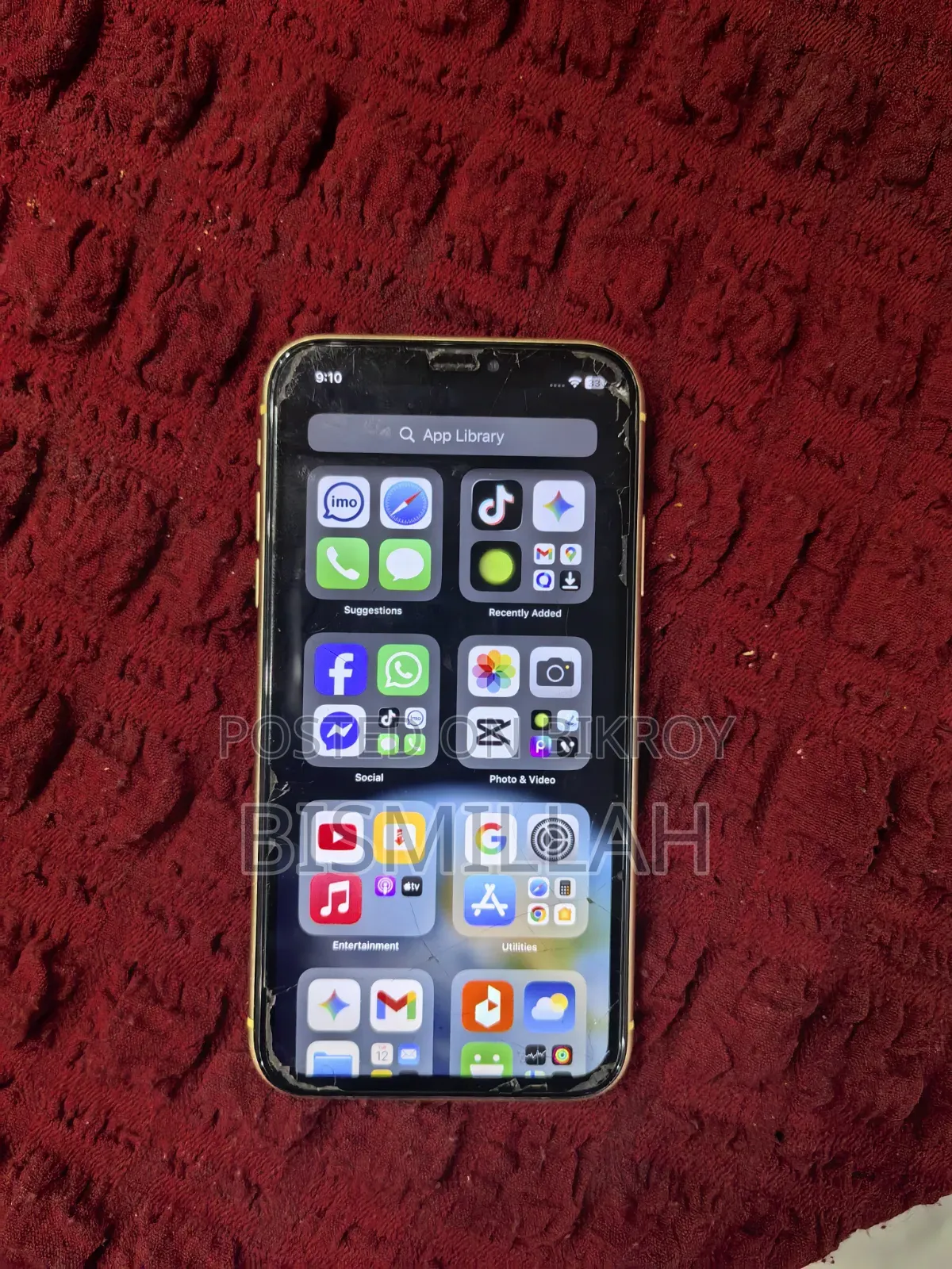 Apple iPhone XR 64 GB Yellow