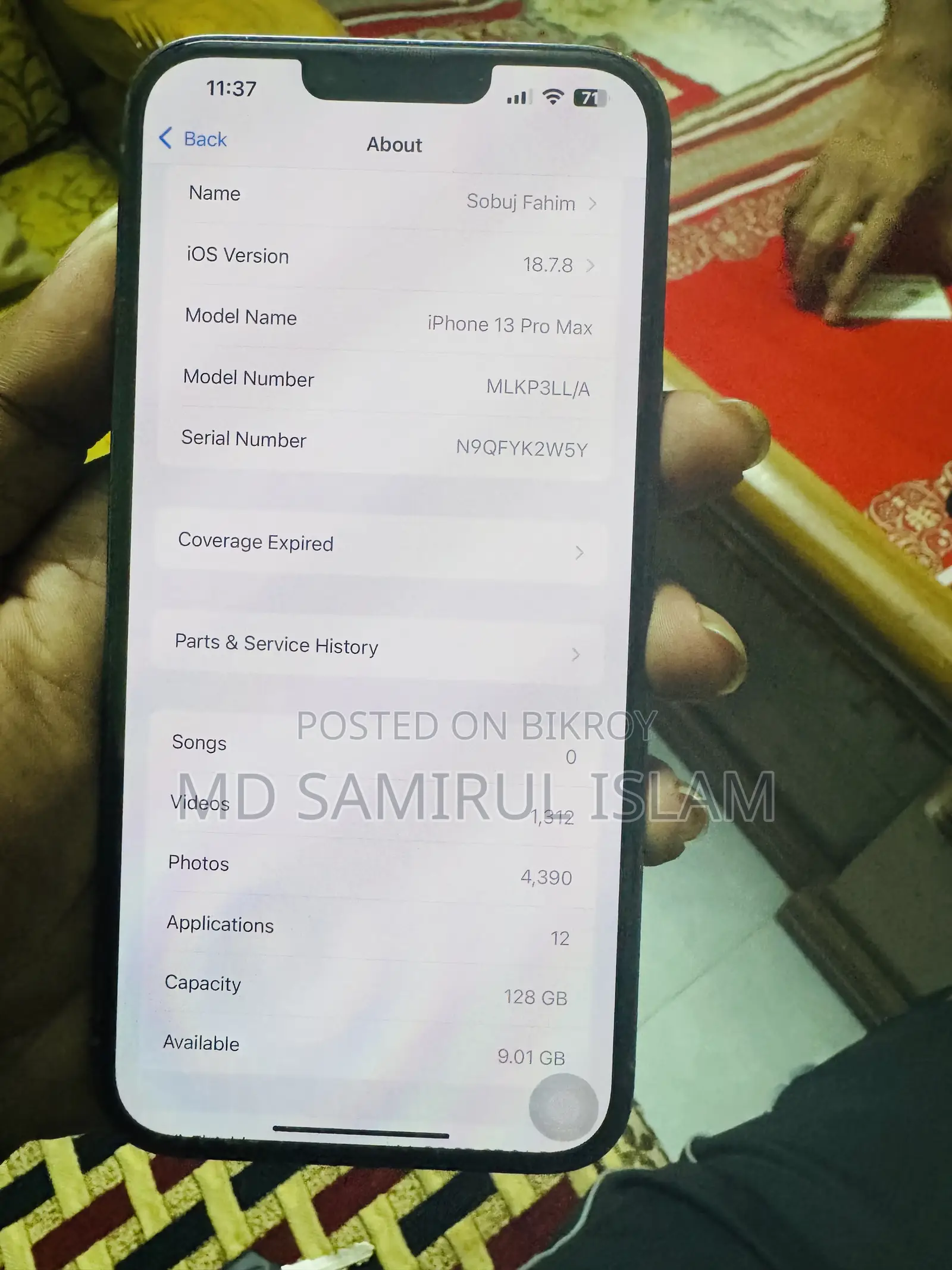 Apple iPhone 13 Pro Max 128 GB Blue
