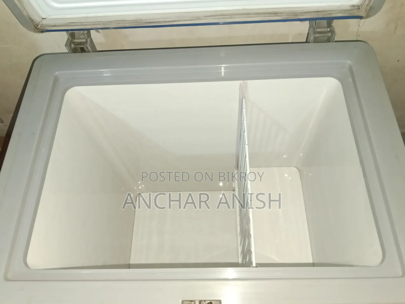 A deep freezer will be sold.