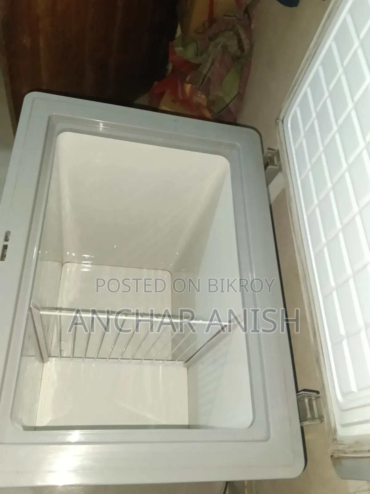 A deep freezer will be sold.