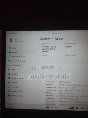 Laptop Lenovo ThinkPad T490s 8GB Intel Core i5 SSD 256GB