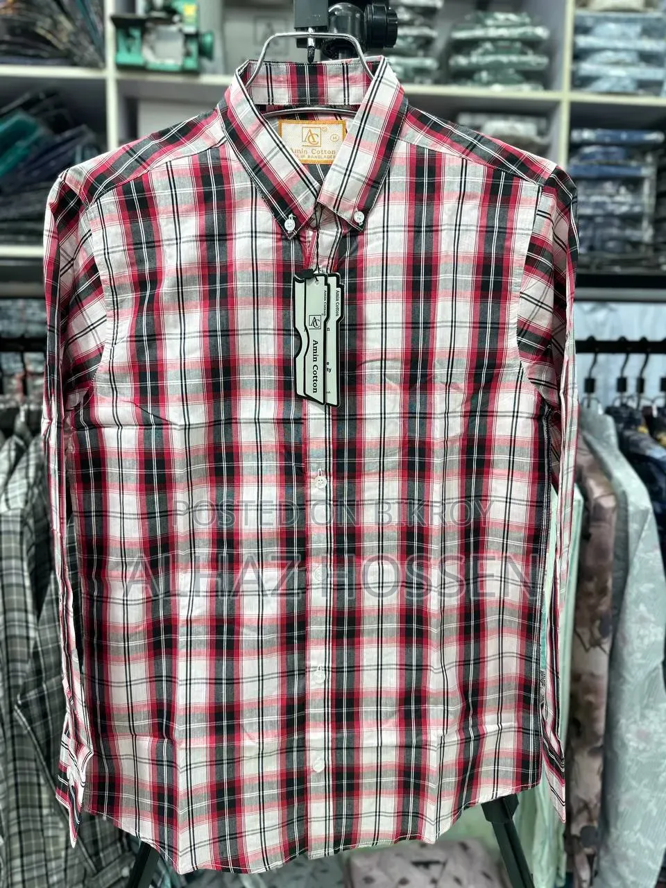 Check Shirt Only for Wholesale