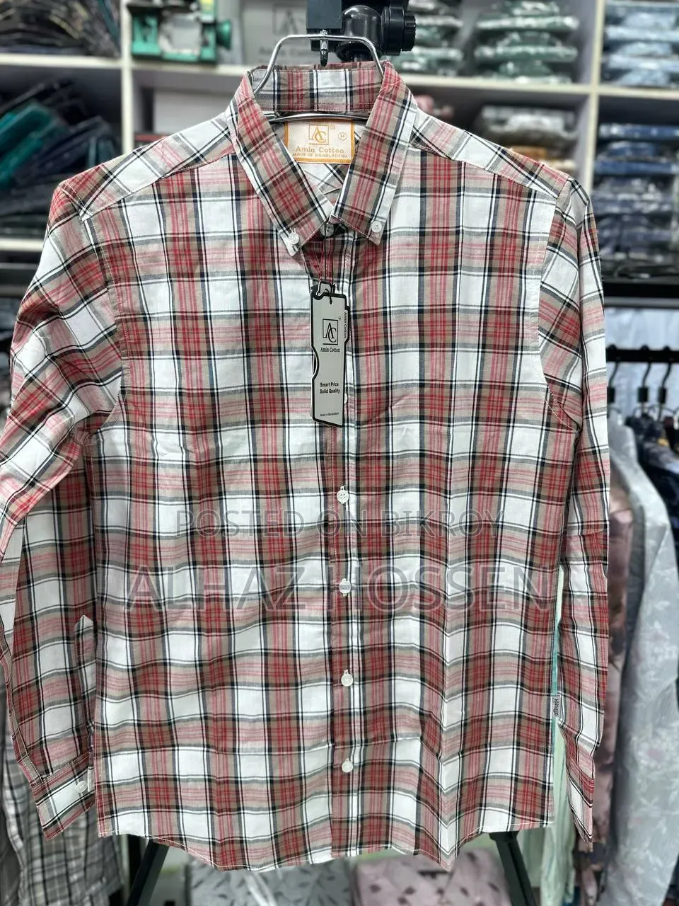 Check Shirt Only for Wholesale