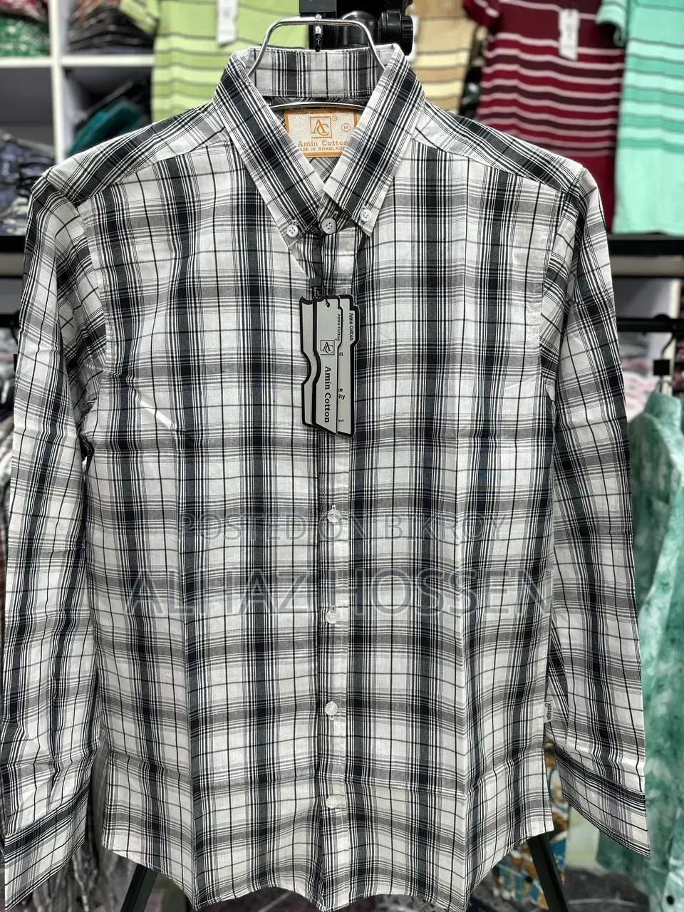 Check Shirt Only for Wholesale