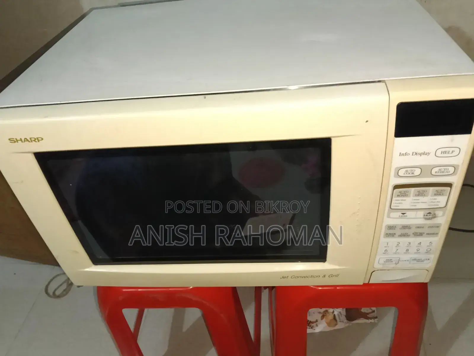 Microwave oven for sale.