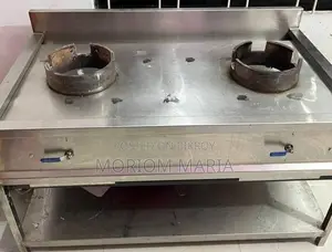 2-Burner Commercial SS Stove