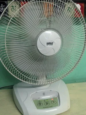 2-Battery Rechargeable Fan