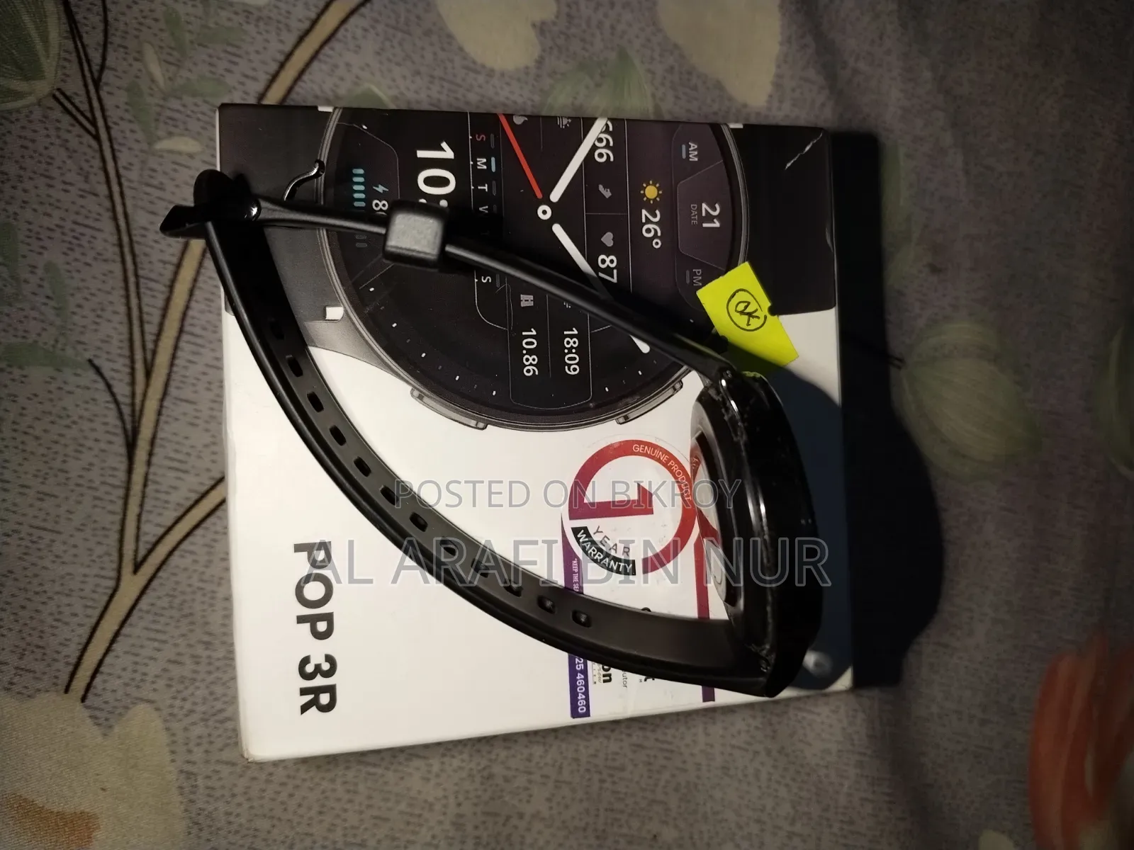 Amazfit Pop 3r Smart Watch - Fresh Condition