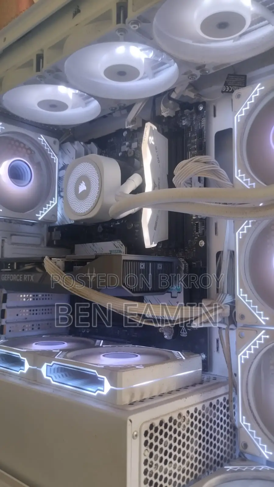 Team T-Force Delta RGB 8gb Ddr5 6000mhz White Gaming Desktop Ram