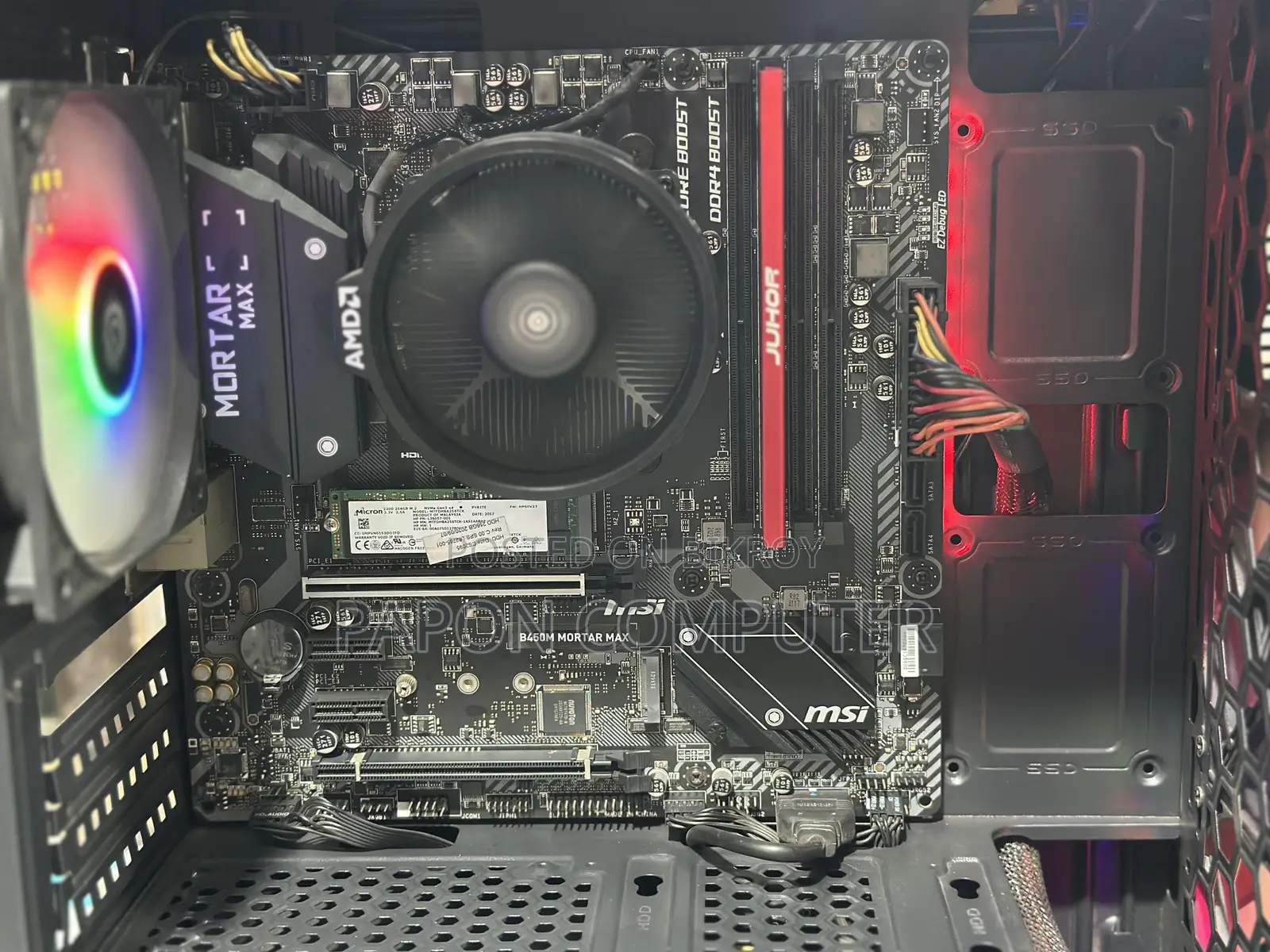 Desktop Computer 8GB AMD Ryzen 5 SSD 256GB