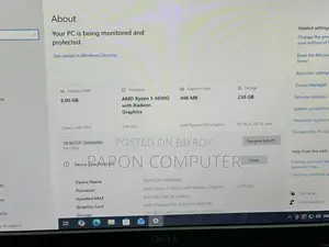 Desktop Computer 8GB AMD Ryzen 5 SSD 256GB