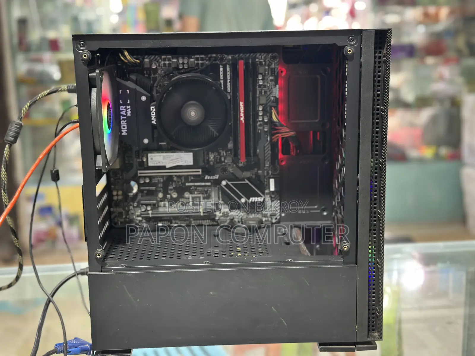 Desktop Computer 8GB AMD Ryzen 5 SSD 256GB