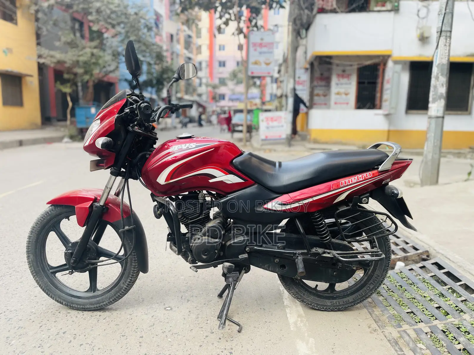 TVS Metro 2018 Red