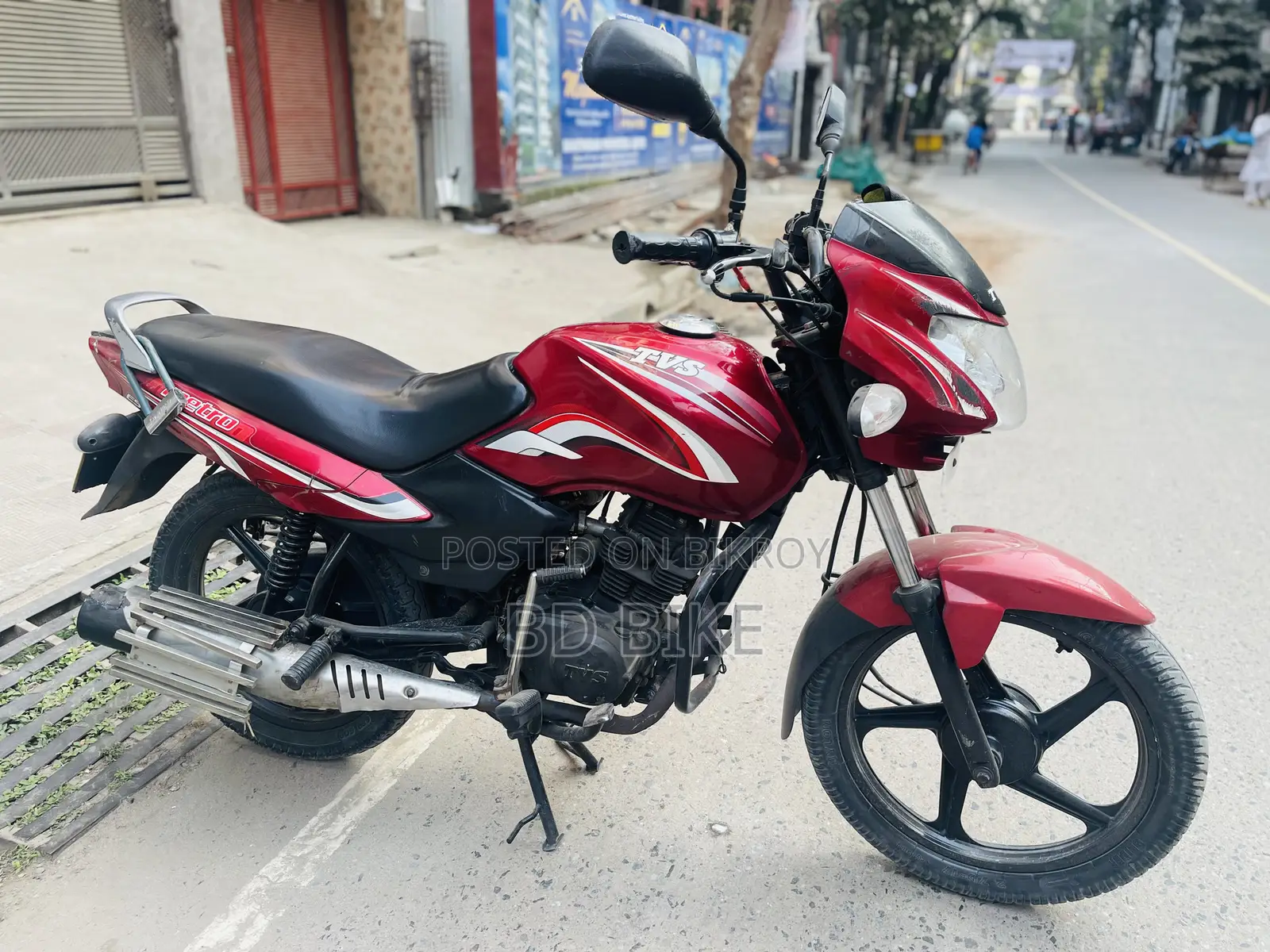 TVS Metro 2018 Red
