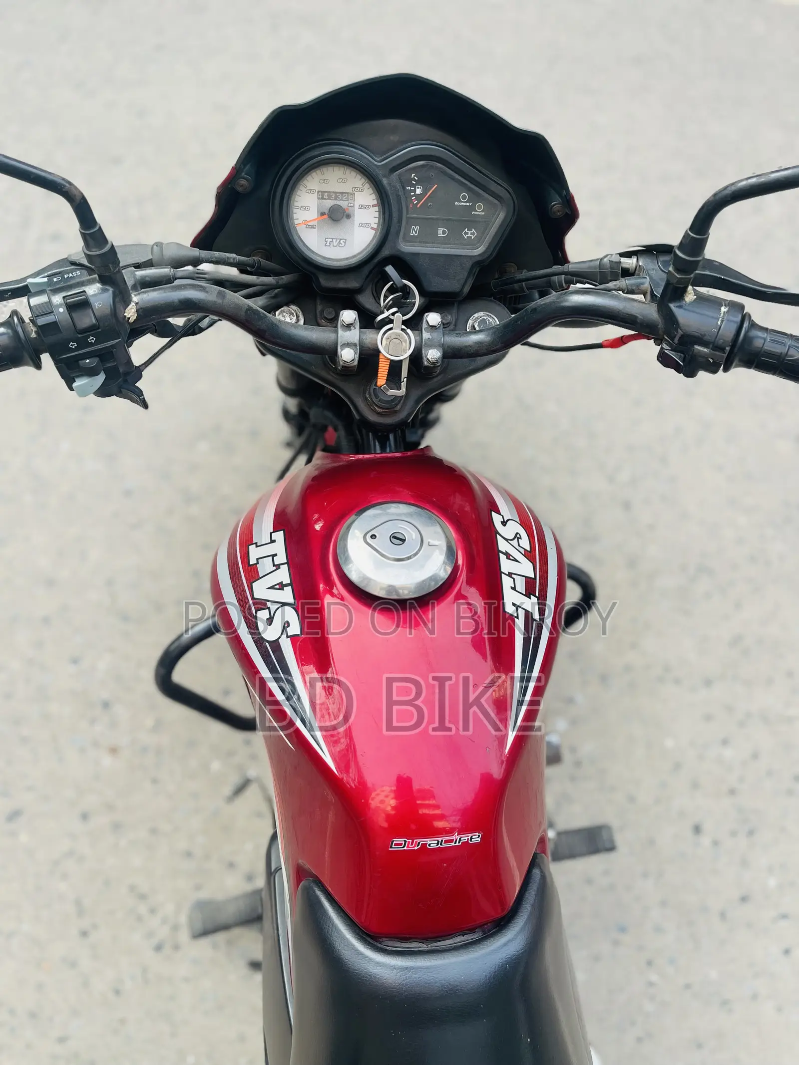 TVS Metro 2018 Red