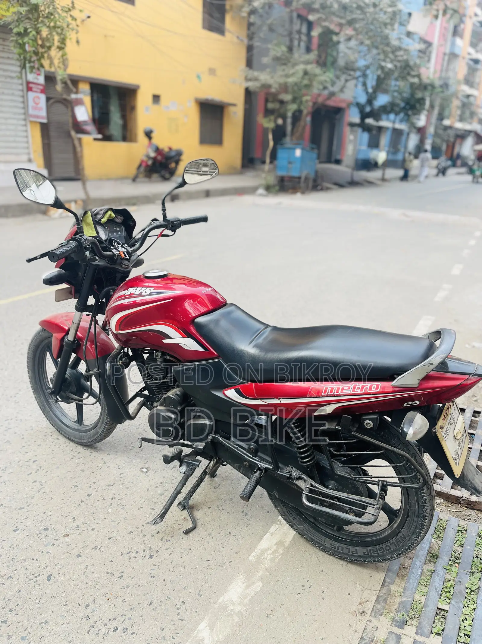 TVS Metro 2018 Red