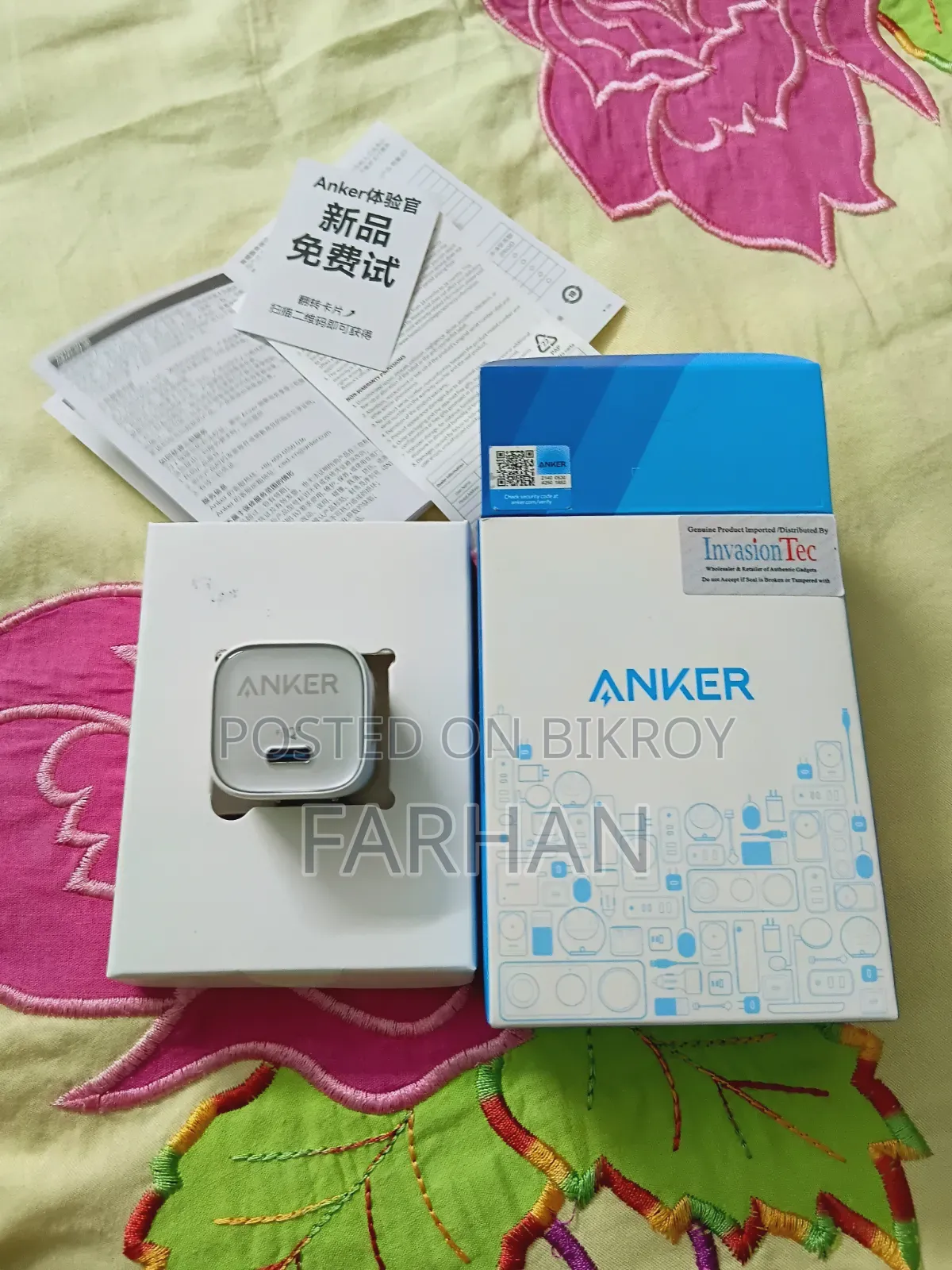 Anker 30w Zolo Charger