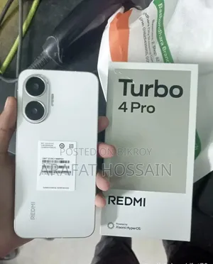 Xiaomi Redmi Turbo 4 Pro ২৫৬ জিবি সাদা