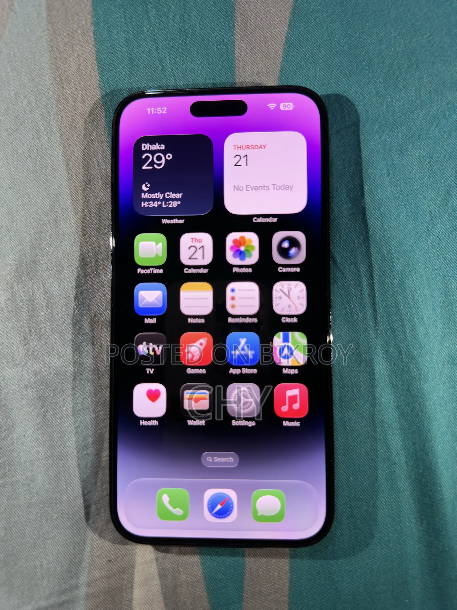 New Apple iPhone 14 Pro Max 256 GB Purple