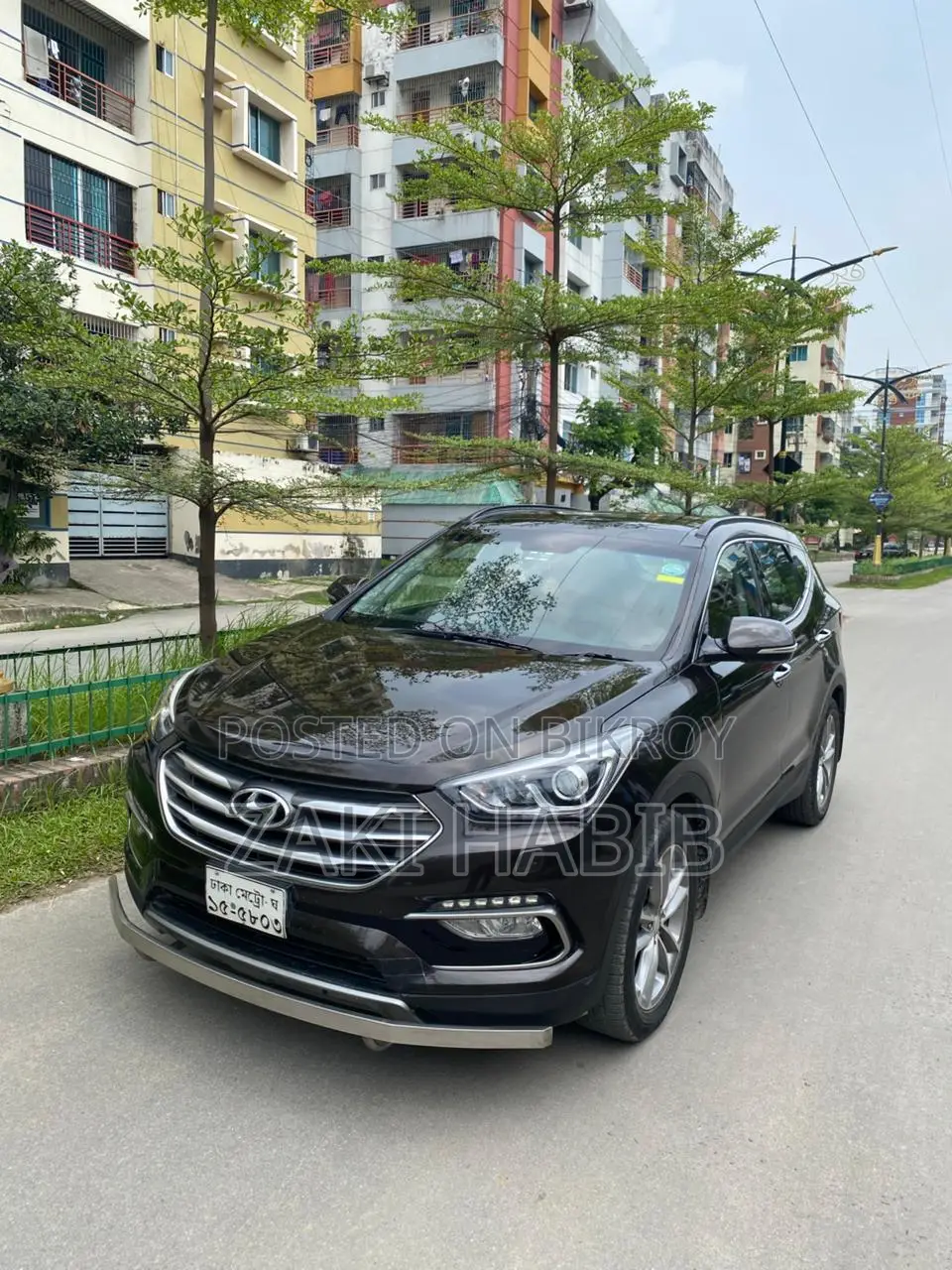Hyundai Santa Fe Limited Ultimate AWD 2017 Brown
