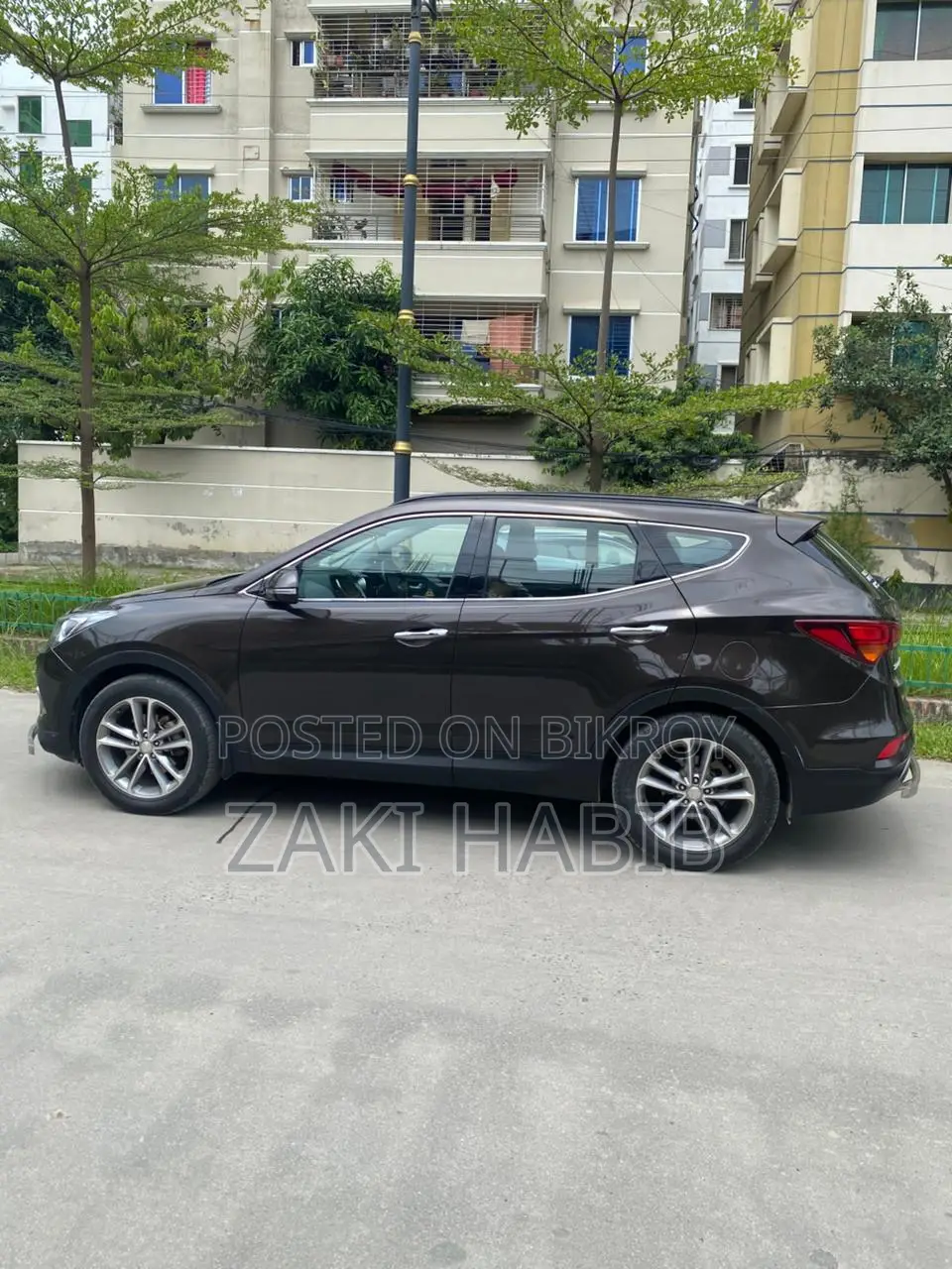 Hyundai Santa Fe Limited Ultimate AWD 2017 Brown
