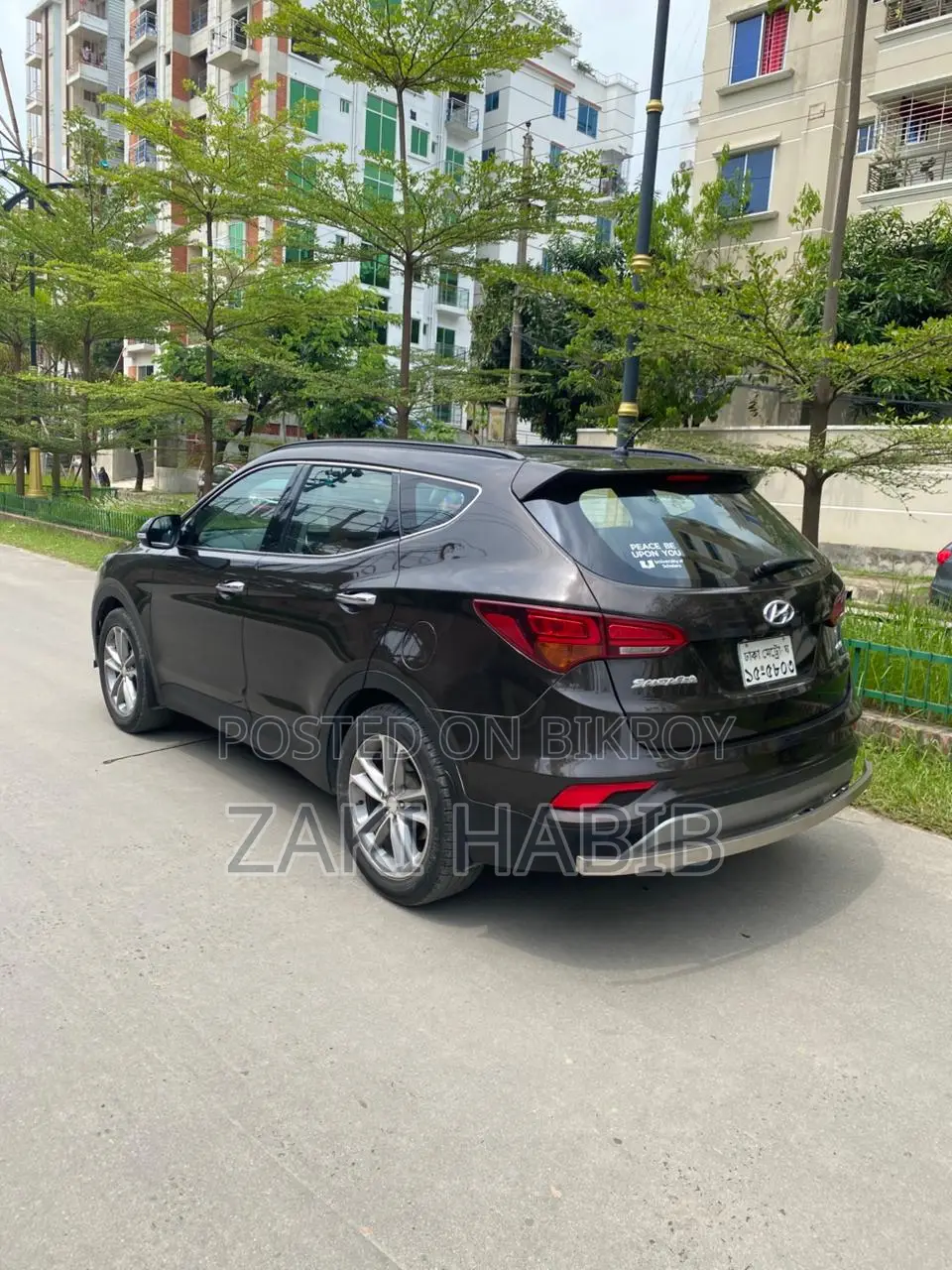 Hyundai Santa Fe Limited Ultimate AWD 2017 Brown